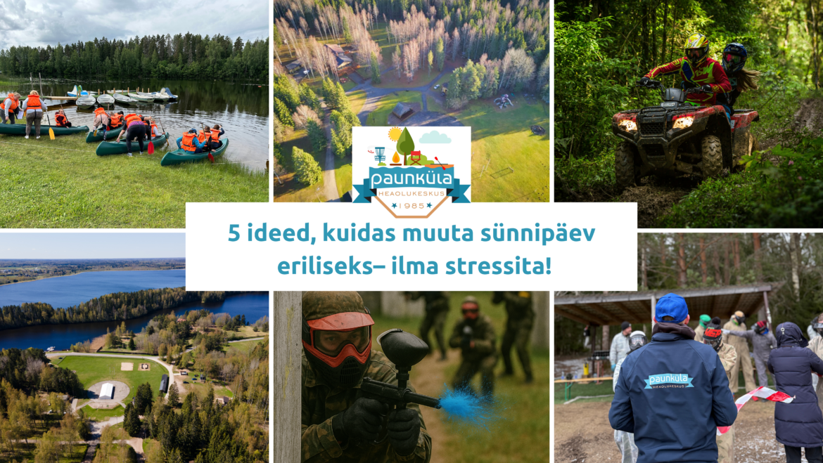 5 ideed, kuidas muuta sünnipäev eriliseks – ilma stressita!
